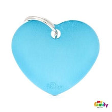 Charger l'image dans la galerie, Médaille collection basic, COEUR GRAND, couleurs variées - Boutique Le Jardin Des Animaux -médailleBoutique Le Jardin Des Animaux