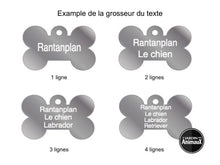Charger l'image dans la galerie, Médaille collection basic, OS GRAND, couleurs variées - Boutique Le Jardin Des Animaux -médailleBoutique Le Jardin Des Animaux