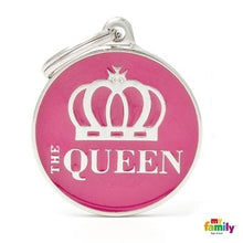 Charger l'image dans la galerie, Médaille collection Charms, "THE QUEEN", GRAND - Boutique Le Jardin Des Animaux -médailleBoutique Le Jardin Des AnimauxCH17QUEEN