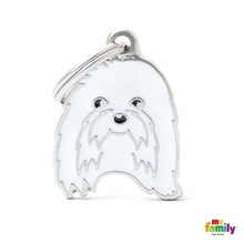 Charger l'image dans la galerie, Médaille pour chien collection Friends, BICHON MALTAIS - Boutique Le Jardin Des Animaux -médailleBoutique Le Jardin Des AnimauxMF33