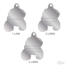 Charger l'image dans la galerie, Médaille pour chien collection Friends, CANICHE, Couleurs variées - Boutique Le Jardin Des Animaux -médailleBoutique Le Jardin Des AnimauxMF20BLACK