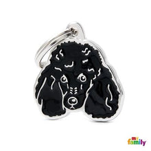 Charger l'image dans la galerie, Médaille pour chien collection Friends, CANICHE, Couleurs variées - Boutique Le Jardin Des Animaux -médailleBoutique Le Jardin Des AnimauxMF20NBLACK