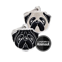 Charger l'image dans la galerie, Médaille pour chien collection Friends, CARLIN, Couleurs variées - Boutique Le Jardin Des Animaux -médailleBoutique Le Jardin Des AnimauxMF18