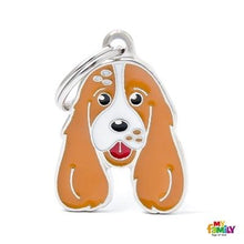 Charger l'image dans la galerie, Médaille pour chien collection Friends, ÉPAGNEUIL COCKER, Couleurs variées - Boutique Le Jardin Des Animaux -médailleBoutique Le Jardin Des AnimauxMF12WHITEBROWN