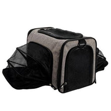Charger l'image dans la galerie, Sac de transport extensible Explorer Dogit, gris - Boutique Le Jardin Des Animaux -CageBoutique Le Jardin Des Animaux77560