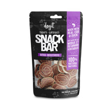 Charger l'image dans la galerie, Bouchées de morue et canard Snack Bar Dogit - 150 g (5,2 oz)