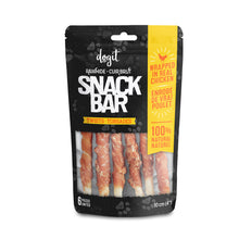 Charger l'image dans la galerie, Torsades de cuir brut enrobés de poulet Snack Bar Dogit