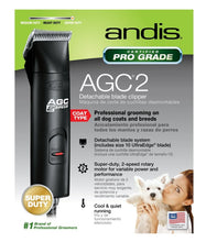 Charger l'image dans la galerie, Tondeuse (Clipper) pour chien AGC Professionnel 2 vitesses - Andis - Boutique Le Jardin Des Animaux -ToilettageBoutique Le Jardin Des AnimauxT-22625