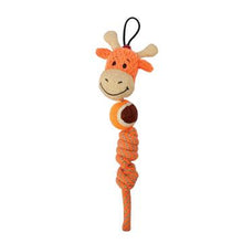 Charger l'image dans la galerie, Zeus jouet Mojo cordes nouées a tirer avec balles de tennis - Boutique Le Jardin Des Animaux -jouet chienBoutique Le Jardin Des Animaux97015
