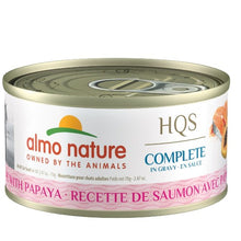 Charger l'image dans la galerie, Almo Nature HQS Complete Chat - Saumon et papaye en sauce 70 gr
