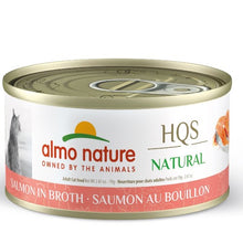 Charger l'image dans la galerie, Almo Nature HQS Natural chat - Saumon au bouillon 70 gr
