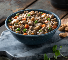 Charger l'image dans la galerie, Conserve pour chien FROMMBALAYA - Caisse de 12- RAGOÛT DE PORC, LÉGUMES ET RIZ
