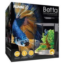 Charger l'image dans la galerie, Aquarium équipé haut de gamme Fluval pour bettas - 22,7 L (6 gal US)
