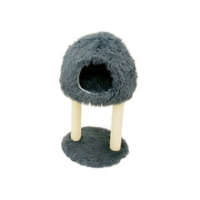 Charger l'image dans la galerie, Bud'z Arbre à chat - Avec sisal et lit à capuchon, Gris foncé
