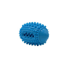 Charger l'image dans la galerie, Bud'z Jouet en caoutchouc pour chien - Ballon de football - Bleu - 15 cm

