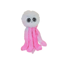 Charger l'image dans la galerie, Bud'z Jouet pour chat avec herbe à chat - Pieuvre - Rose et blanc 13.5 cm
