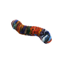 Charger l'image dans la galerie, Bud'z Jouet pour chat avec herbe à chat - Ver en laine - Multicolore
