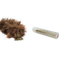 Charger l'image dans la galerie, Bud'z Jouet avec tube d'herbe à chat - Souris à queue soyeuse - Liège
