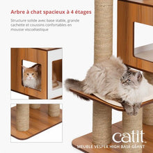 Charger l'image dans la galerie, Meuble Catit Vesper Base Géante - Noyer - 89 x 64 x 133 cm
