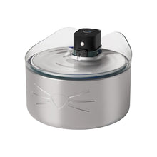 Charger l'image dans la galerie, Catit PIXI Abreuvoir sans fil en acier inoxydable avec clarificateur UVC - 5 L (1,3 gal)
