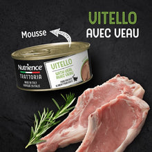 Charger l'image dans la galerie, Conserve pour chat Nutrience Trattoria 85 gr - Mousse aux veau
