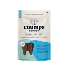 Charger l'image dans la galerie, Crumps' Naturals Gâteries Pour Chien - "Plaque Busters" 7 pouces - Citrouille

