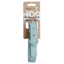 Charger l'image dans la galerie, Dexypaws Collier imperméable pour chien, Bleu ciel

