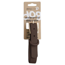Charger l'image dans la galerie, Dexypaws Collier imperméable pour chien, Espresso
