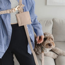 Charger l'image dans la galerie, Dexypaws Laisse "Mains Libre" imperméable pour chien, Beige 6 pieds
