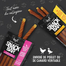 Charger l'image dans la galerie, Dogit Gâteries Snack Bar - Bâtonnets - Peau de bœuf - Collagène et poulet - 12,7 cm - Paquet de 6

