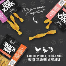Charger l'image dans la galerie, Dogit Gâteries Snack Bar - Torsades de collagène au canard - 12,7 cm - Paquet de 10
