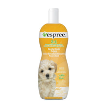 Charger l'image dans la galerie, Espree Shampoing et revitalisant 2 en 1 pour chiot - Doux - Parfum de poudre pour bébé 591 ml
