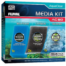 Charger l'image dans la galerie, Fluval Ensemble de masses filtrantes pour filtre à moteur AC50 AquaClear
