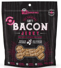 Charger l'image dans la galerie, Jay's Tasty Adventures Gâteries pour chien, Jerky tendre de bacon
