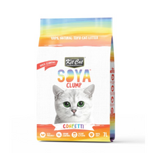 Charger l'image dans la galerie, Litière de soya, Kit Cat Soya Clump confetti
