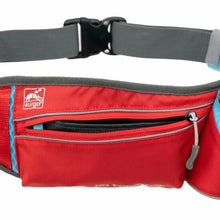 Charger l'image dans la galerie, Kurgo Ceinture d'excursion / de coureur "On-Trail" ajustable, Rouge et bleu

