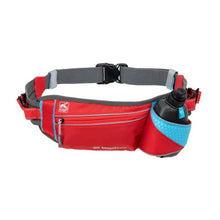 Charger l'image dans la galerie, Kurgo Ceinture d'excursion / de coureur "On-Trail" ajustable, Rouge et bleu
