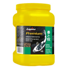 Charger l'image dans la galerie, Bâtonnets flottants Premium Laguna à la spiruline et au germe de blé pour koïs et poissons rouges
