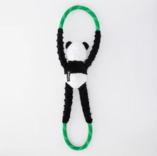 Charger l'image dans la galerie, Jouet pour chien peluche Zippy Paws - Rope tugz panda

