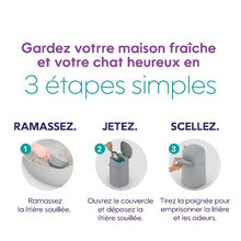 Charger l'image dans la galerie, Litter Genie Poubelle à litière pour chat Easy Roll
