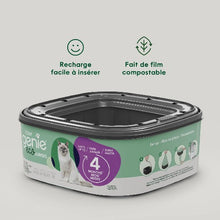 Charger l'image dans la galerie, Litter Genie Recharge Jumbo Eco pour poubelle Litter Genie, Dure jusqu'à 4 mois

