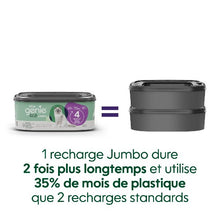 Charger l'image dans la galerie, Litter Genie Recharge Jumbo Eco pour poubelle Litter Genie, Dure jusqu'à 4 mois
