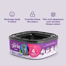 Charger l'image dans la galerie, Litter Genie Recharge Jumbo pour poubelle Litter Genie, Dure jusqu'à 4 mois
