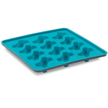 Charger l'image dans la galerie, Messy Mutts Moule à sucettes glacées en silicone avec cadre (12 friandises) - Bleu
