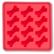 Charger l'image dans la galerie, Messy Mutts Moule à sucettes glacées en silicone avec cadre (12 friandises), Melon
