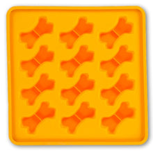 Charger l'image dans la galerie, Messy Mutts Moule à sucettes glacées en silicone avec cadre (12 friandises) - Orange
