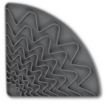 Charger l'image dans la galerie, Messy Mutts Tapis D'alimentation En Silicone Triangulaire Avec Ventouses - Gris
