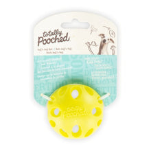 Charger l'image dans la galerie, Messy Mutts ''Totally Pooched, Huff'n Puff Ball'' Jouet balle pour chien - Verte
