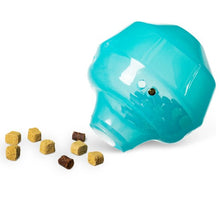 Charger l'image dans la galerie, Messy Mutts "Totally Pooched, Stuff'n Wobble Ball" Jouet Interactif Pour Chien, Bleu
