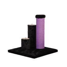 Charger l'image dans la galerie, Noba Evolution - 4 in 1 Scratching post - Black Faux Fur
